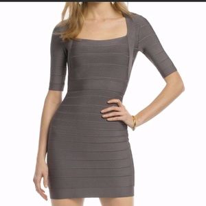 Short sleeve classic Herve lever mini dress